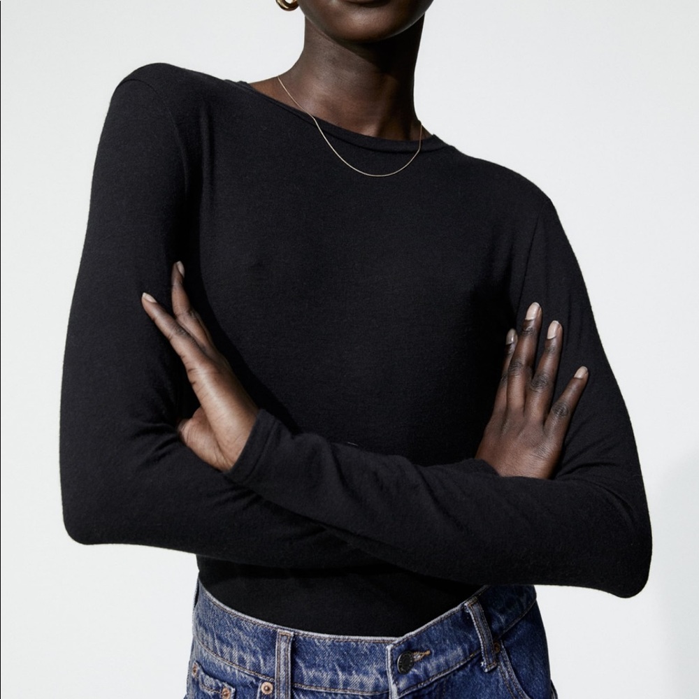 NWT Zara Long Sleeved Shirt